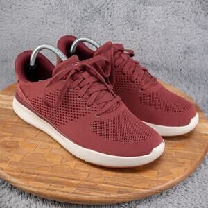 Kizik Lima Merlot Red Shoes Mesh Handsfree Sneakers Womens 10.5 Mens 9